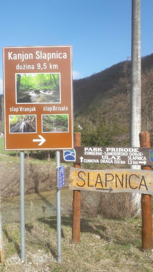 Mobile Home Slapnica U Parku Prirode Zumberak Krasic Zewnętrze zdjęcie